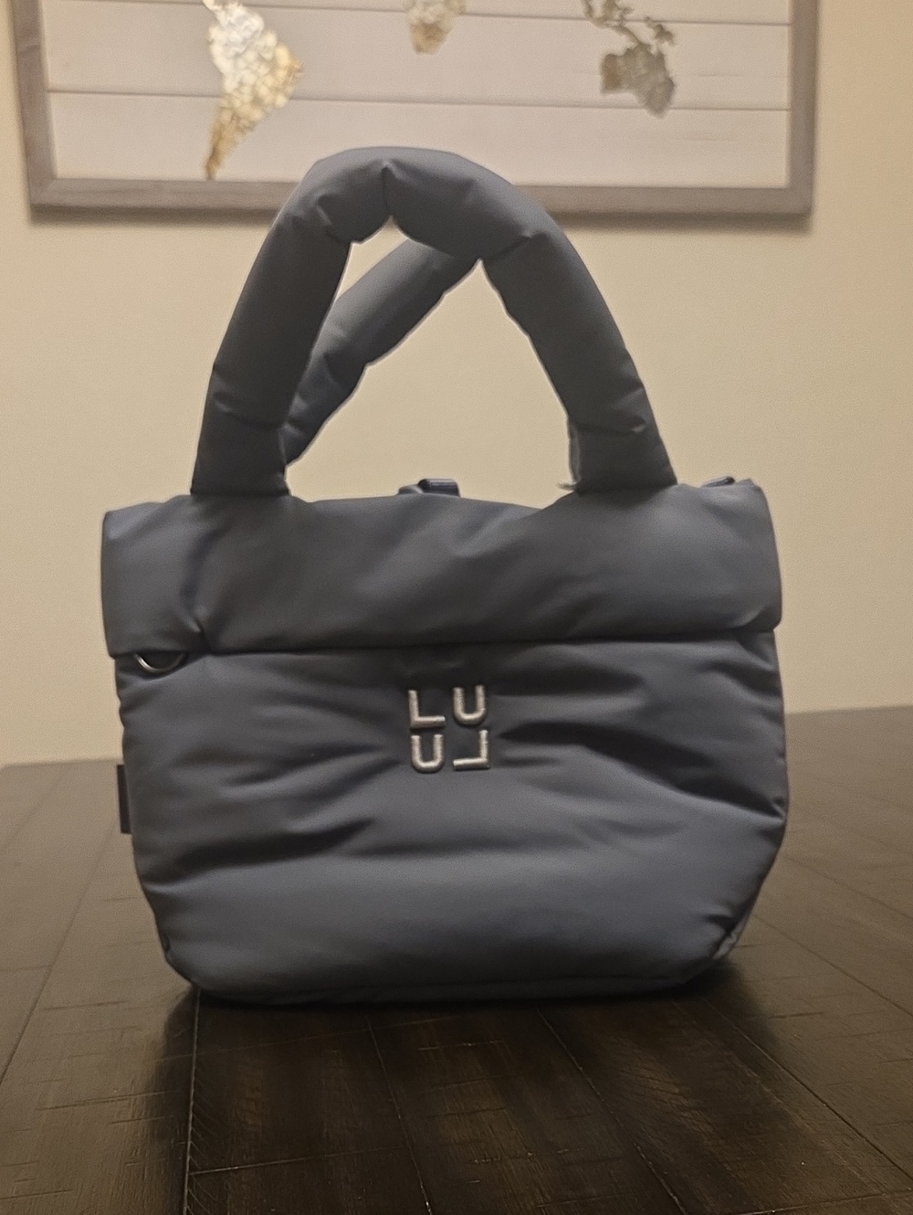 Lululemon On My Level Small Puffy Tote Bag